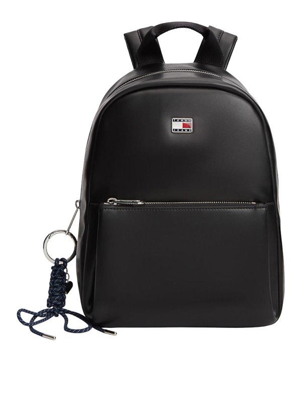 TOMMY HILFIGER: バックパック - バックパック - 黒