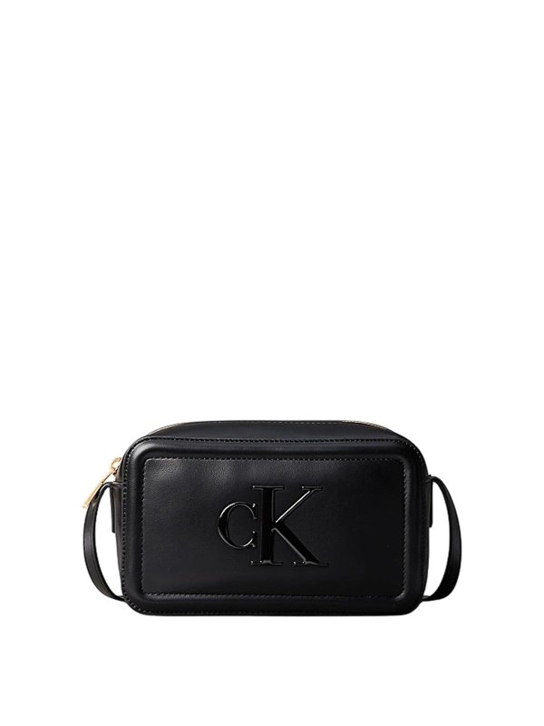 CALVIN KLEIN: borse a tracolla - Borsa  Nero