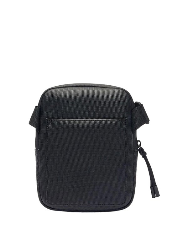 LACOSTE: cross body bags online - Black Bag