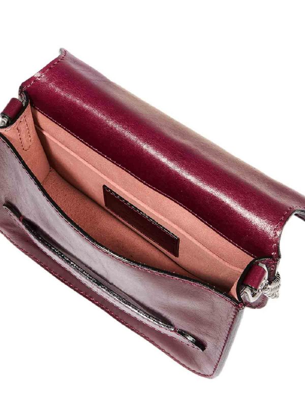 The Best Shops THE BRIDGE: cross body bags - Purple Bag