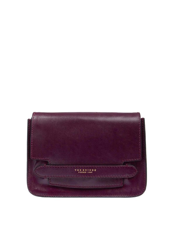 THE BRIDGE: cross body bags - Purple Bag