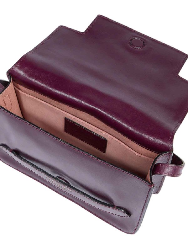 The Best Shops THE BRIDGE: cross body bags - Purple Bag