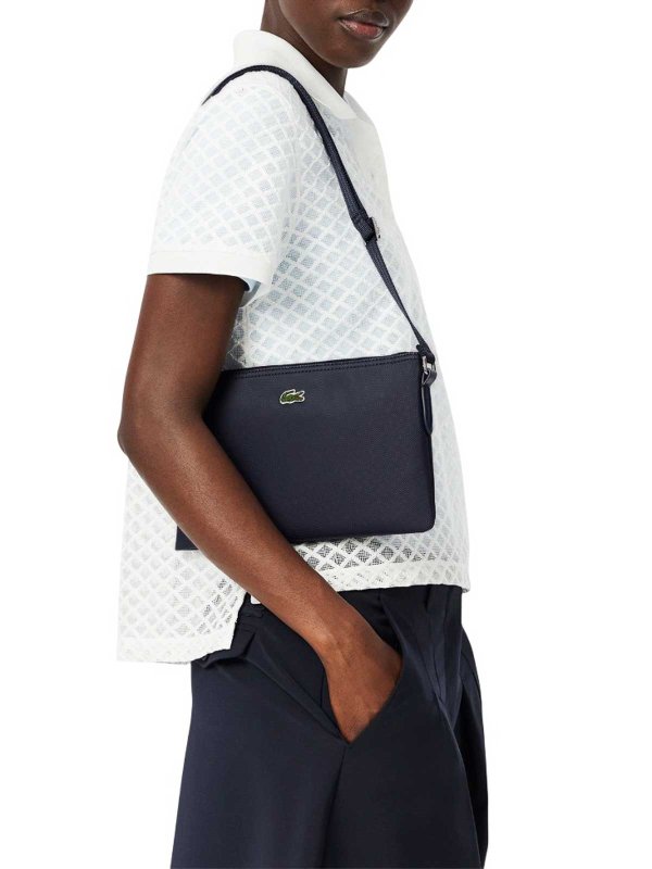 The Best Shops LACOSTE: クロスボディバッグ - クロスボディバッグ - ブルー