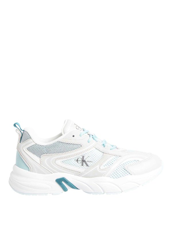 CALVIN KLEIN: Chaussures de sport - Baskets - Blanc