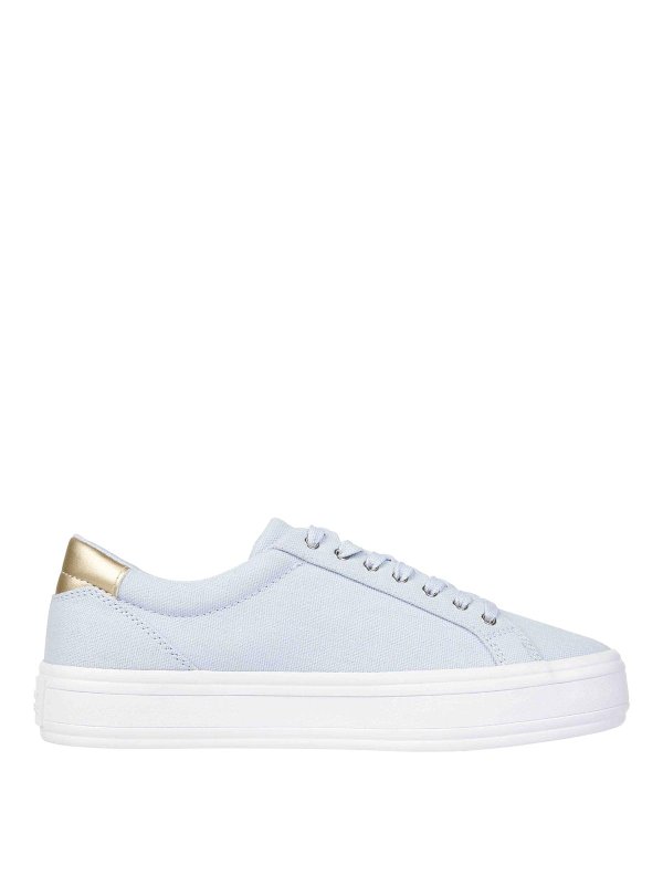 TOMMY HILFIGER: Chaussures de sport - Baskets - Bleu