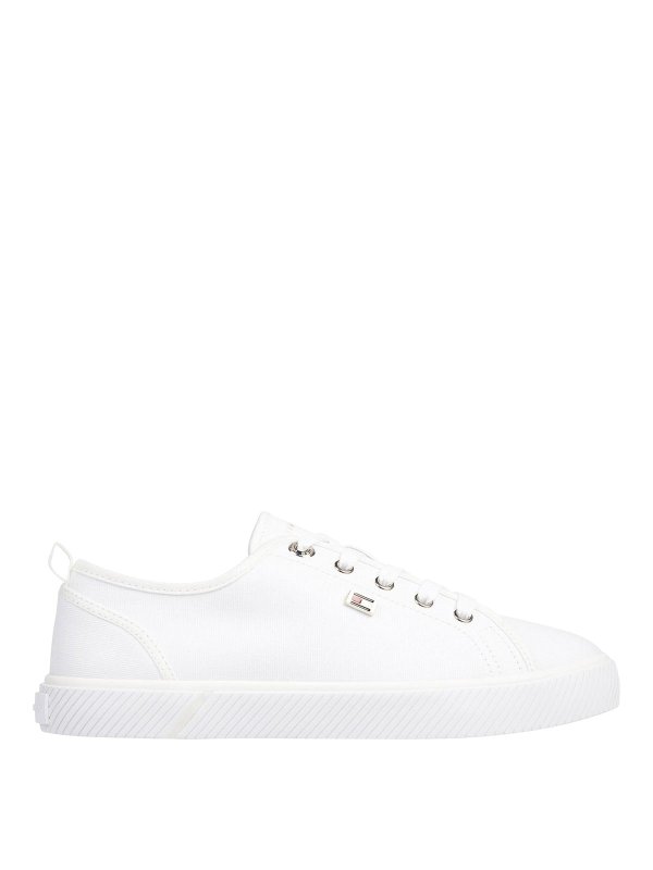 TOMMY HILFIGER: Sneaker - Sneaker - Weiß