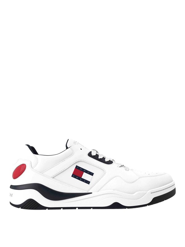 TOMMY HILFIGER: Sneaker - Sneaker - Weiß
