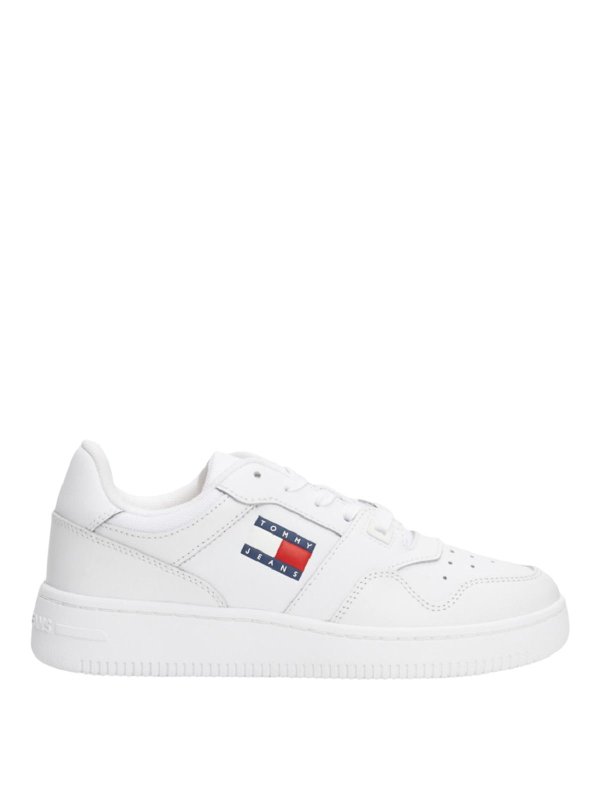 TOMMY HILFIGER: Sneaker - Sneaker - Weiß