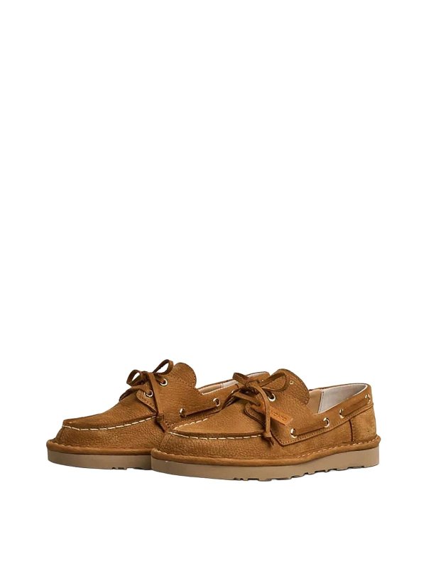 PANCHIC: Loafers & Slippers online - Orange Low Shoes