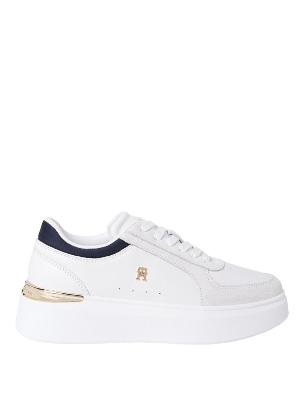 TOMMY HILFIGER: Sneaker - Sneaker - Weiß