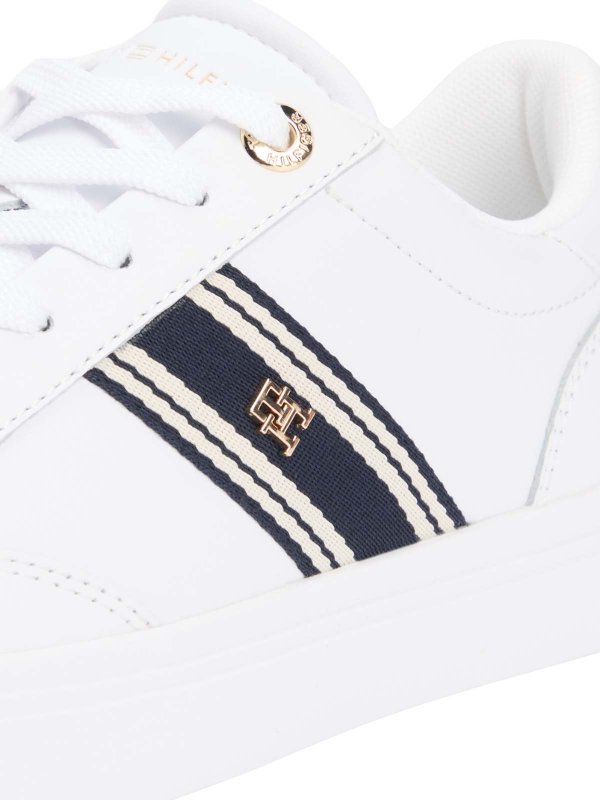The Best Shops TOMMY HILFIGER: Baskets - Blanc