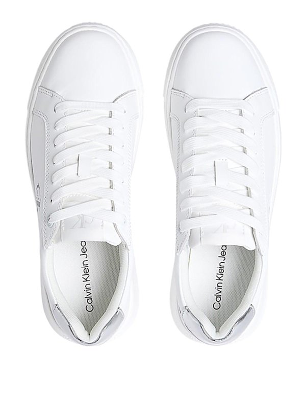 CALVIN KLEIN: sneakers online - Sneakers  Bianche