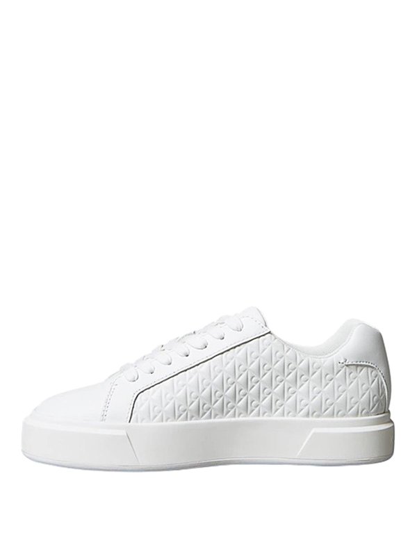 The Best Shops CALVIN KLEIN: Chaussures de sport - Baskets - Blanc