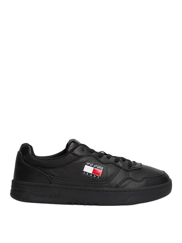 TOMMY HILFIGER: スニーカー - スニーカー - 黒