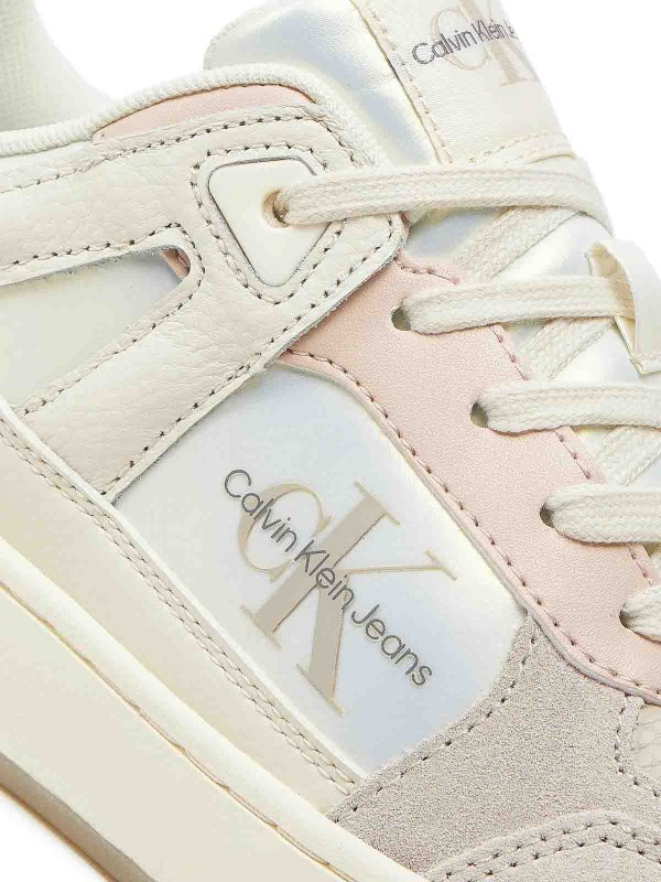 CALVIN KLEIN: sneakers online - Sneakers  Bianche