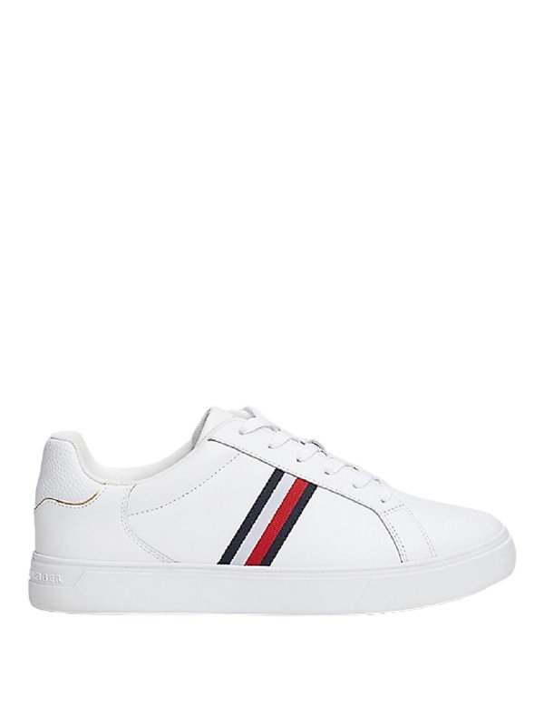 TOMMY HILFIGER: スニーカー - スニーカー - 白