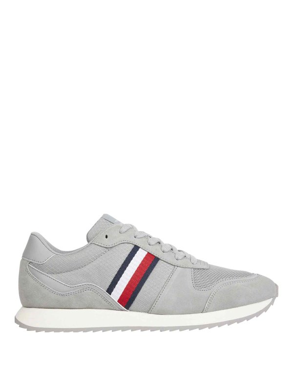 TOMMY HILFIGER: スニーカー - スニーカー - グレー
