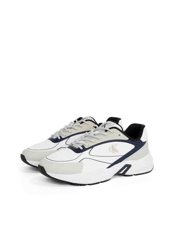 The Best Shops CALVIN KLEIN: Chaussures de sport - Baskets - Blanc