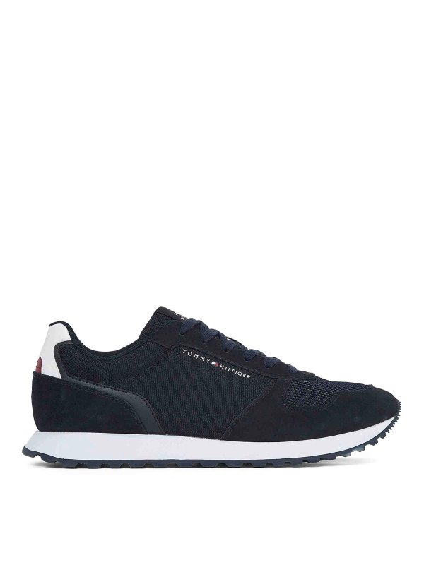 TOMMY HILFIGER: Chaussures de sport - Baskets - Bleu