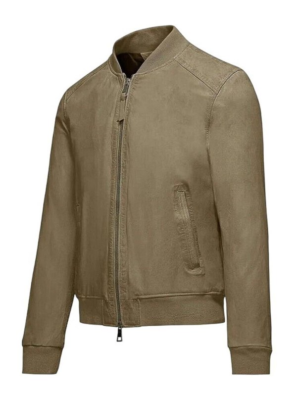 BOMBOOGIE: bombers online - Beige jackets