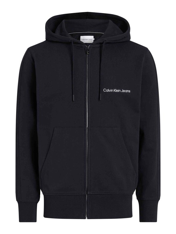 CALVIN KLEIN: Sudaderas y suéteres - Sudadera - Negro