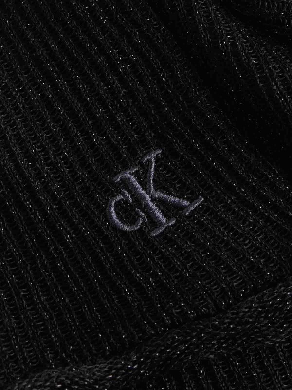 CALVIN KLEIN: maglia collo rotondo online - Maglie Nero