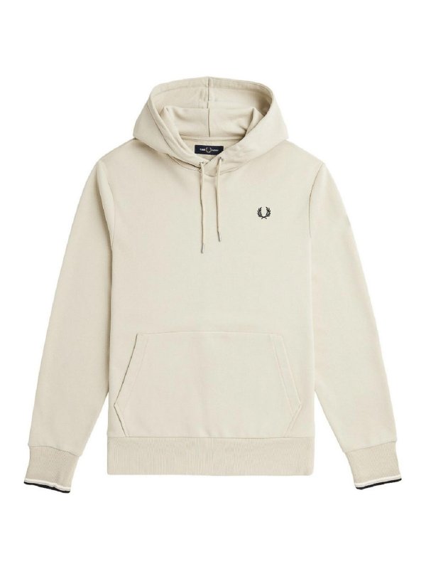 FRED PERRY: Sweatshirts & Sweaters - Beige Shirt
