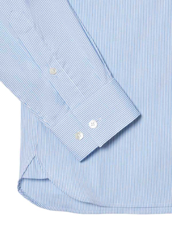 The Best Shops LACOSTE: camicie - Camicia Azzurro