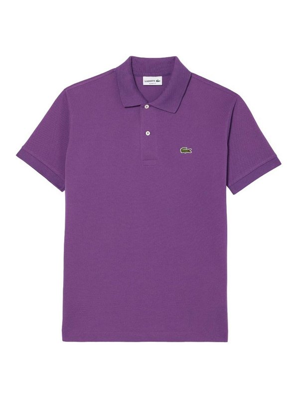 LACOSTE: polo - T-Shirt E Polo Viola