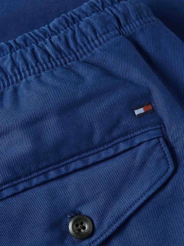 The Best Shops TOMMY HILFIGER: トラウザーショーツ - ショートパンツ - ブルー