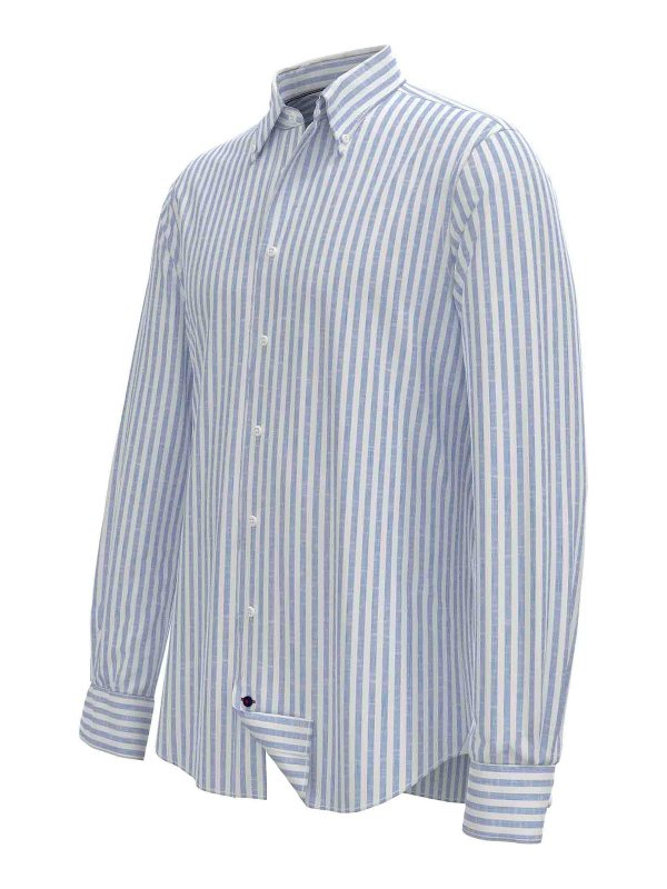 The Best Shops TOMMY HILFIGER: シャツ - シャツ - ブルー