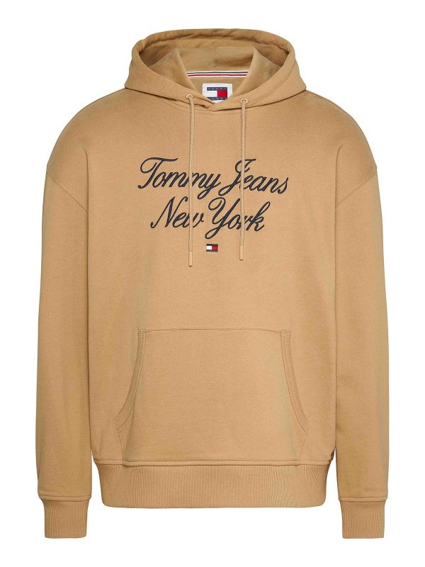 TOMMY HILFIGER: スウェット＆セーター - スウェットシャツ/セーター - ベージュ