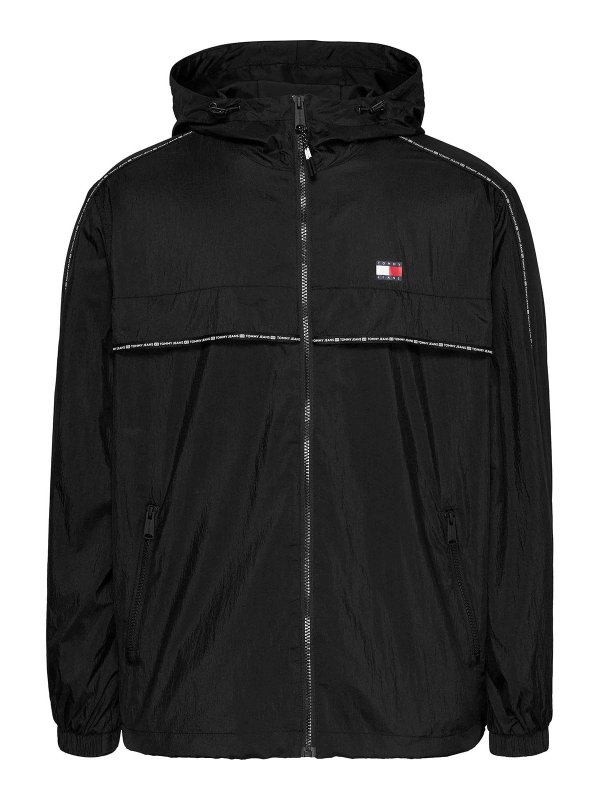 TOMMY HILFIGER: bombers - Black jackets