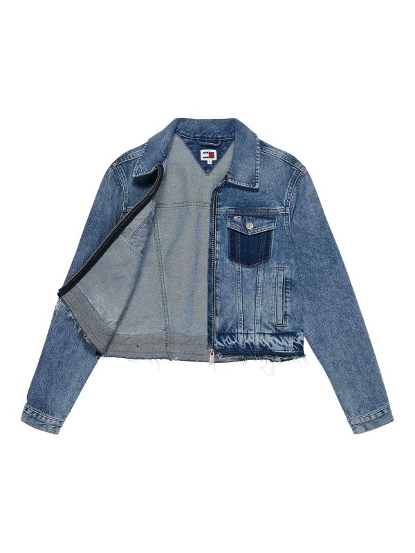 TOMMY HILFIGER: デニムジャケット online - デニムジャケット - ブルー