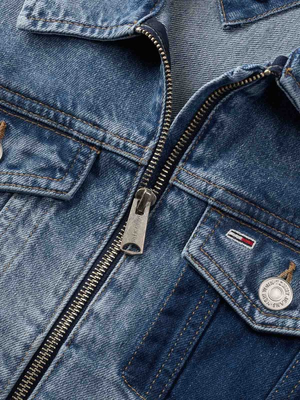 The Best Shops TOMMY HILFIGER: デニムジャケット - デニムジャケット - ブルー
