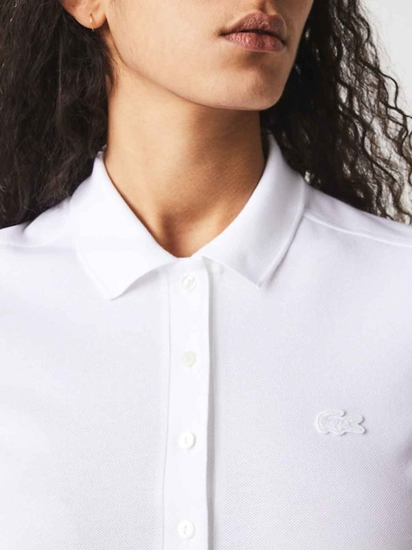 White Dress shop online: LACOSTE