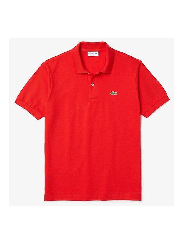 LACOSTE: ポロシャツ - ポロシャツ - 赤