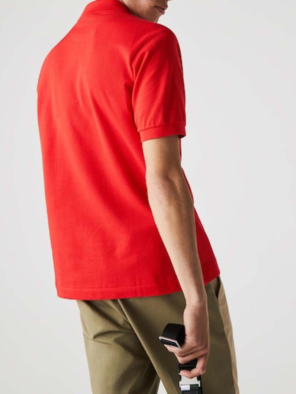 ポロシャツ - 赤 shop online: LACOSTE