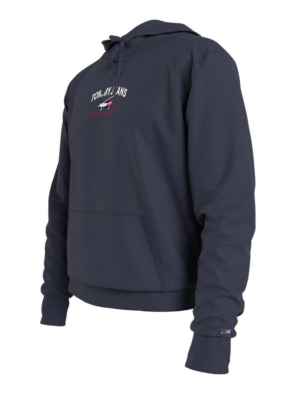 The Best Shops TOMMY HILFIGER: スウェット＆セーター - スウェットシャツ/セーター - ブルー