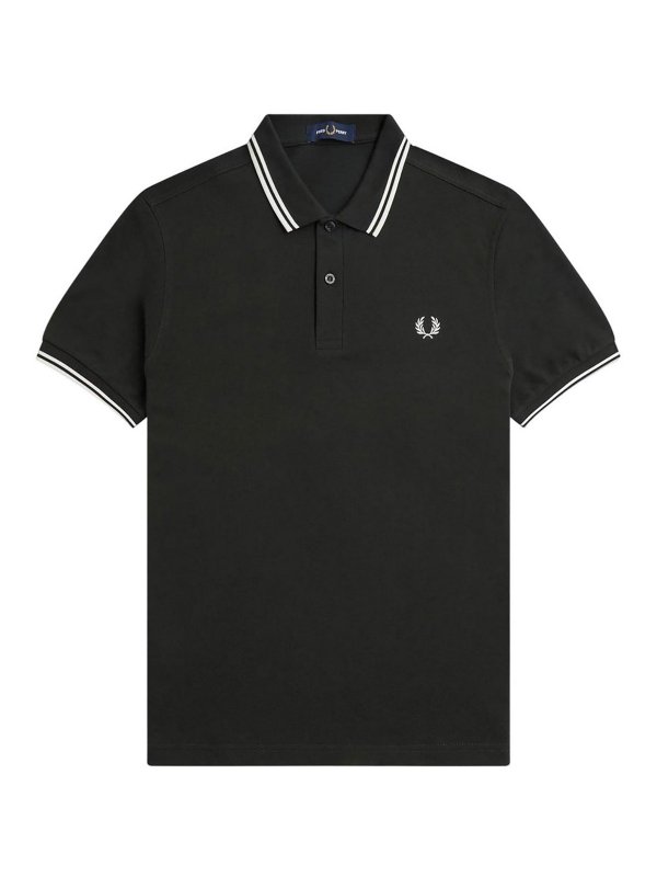 FRED PERRY: Poloshirts - Poloshirt - Grün