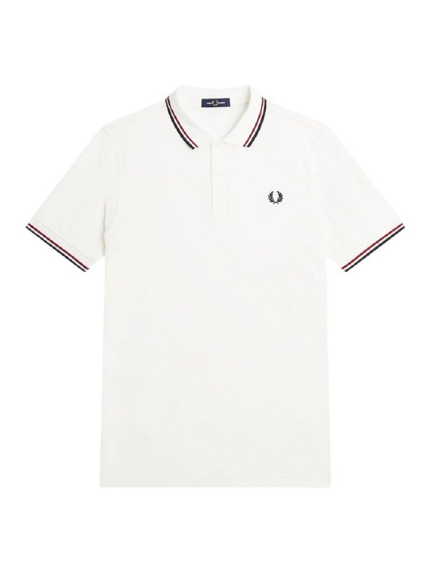 FRED PERRY: Poloshirts - Poloshirt - Weiß