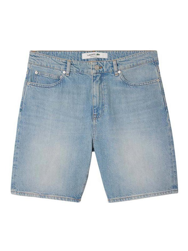 LACOSTE: Shorts - Short - Bleu