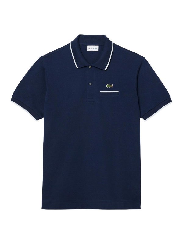 LACOSTE: Polos - Polo - Azul