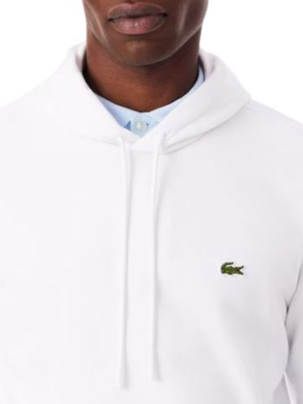 LACOSTE: Sweatshirts & Sweaters online - White Shirt
