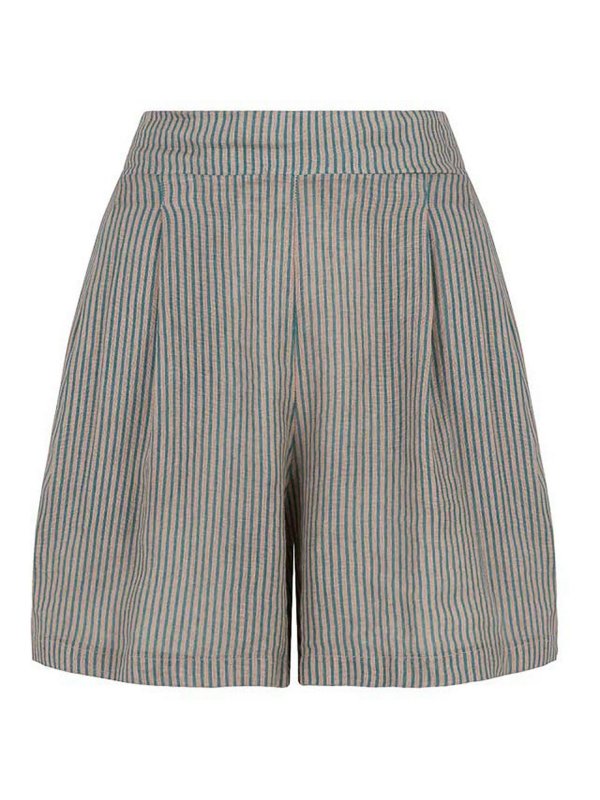 BOMBOOGIE: Trousers Shorts - Brown Shorts