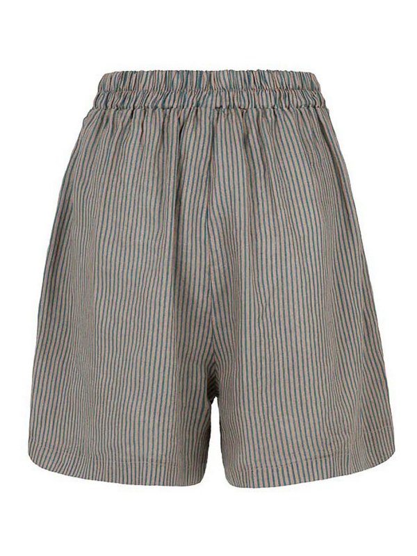 The Best Shops BOMBOOGIE: Trousers Shorts - Brown Shorts