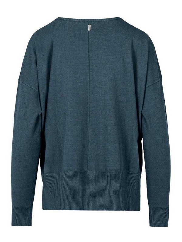 The Best Shops BOMBOOGIE: maglia collo rotondo - Maglie Blu