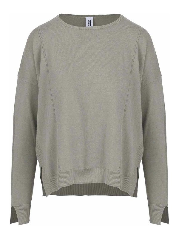 BOMBOOGIE: crew necks - Beige Shirt