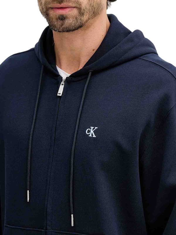 CALVIN KLEIN buy online スウェットシャツ/セーター - ブルー