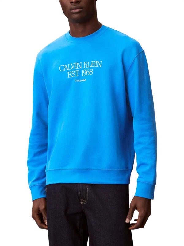 CALVIN KLEIN: Sudaderas y suéteres online - Sudadera - Azul